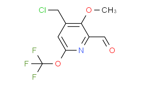 AM148797 | 1806761-36-3 | 4-(Chloromethyl)-3-methoxy-6-(trifluoromethoxy)pyridine-2-carboxaldehyde