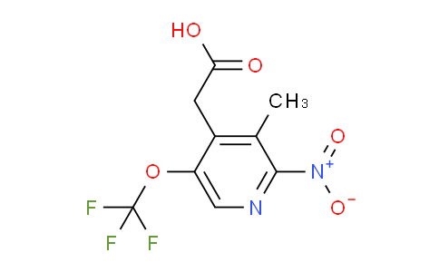 AM148799 | 1805279-77-9 | 3-Methyl-2-nitro-5-(trifluoromethoxy)pyridine-4-acetic acid