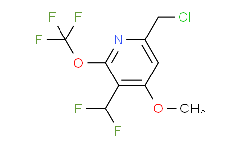 AM148803 | 1805216-91-4 | 6-(Chloromethyl)-3-(difluoromethyl)-4-methoxy-2-(trifluoromethoxy)pyridine