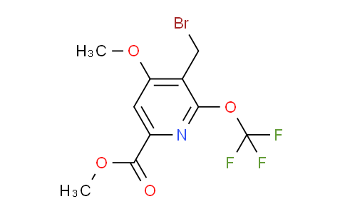 AM148819 | 1804751-74-3 | Methyl 3-(bromomethyl)-4-methoxy-2-(trifluoromethoxy)pyridine-6-carboxylate