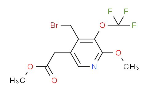 AM148829 | 1804637-08-8 | Methyl 4-(bromomethyl)-2-methoxy-3-(trifluoromethoxy)pyridine-5-acetate