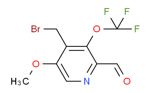 AM148832 | 1806256-47-2 | 4-(Bromomethyl)-5-methoxy-3-(trifluoromethoxy)pyridine-2-carboxaldehyde