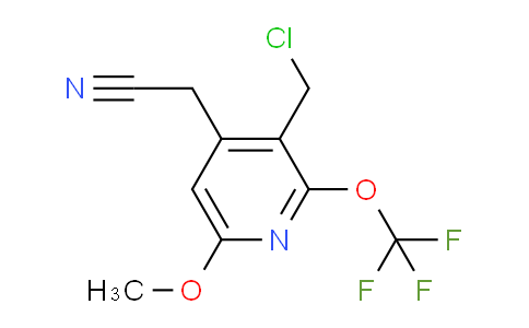 AM148833 | 1805072-44-9 | 3-(Chloromethyl)-6-methoxy-2-(trifluoromethoxy)pyridine-4-acetonitrile