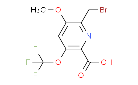 AM148840 | 1804945-78-5 | 2-(Bromomethyl)-3-methoxy-5-(trifluoromethoxy)pyridine-6-carboxylic acid