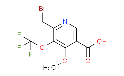 AM148844 | 1806256-50-7 | 2-(Bromomethyl)-4-methoxy-3-(trifluoromethoxy)pyridine-5-carboxylic acid