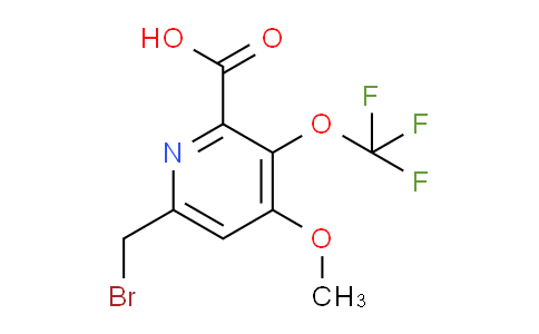 AM148847 | 1806152-71-5 | 6-(Bromomethyl)-4-methoxy-3-(trifluoromethoxy)pyridine-2-carboxylic acid