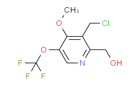 AM148853 | 1806185-57-8 | 3-(Chloromethyl)-4-methoxy-5-(trifluoromethoxy)pyridine-2-methanol