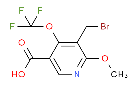 AM148856 | 1804350-72-8 | 3-(Bromomethyl)-2-methoxy-4-(trifluoromethoxy)pyridine-5-carboxylic acid