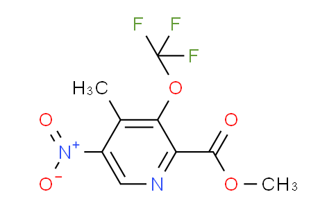 AM148858 | 1806780-05-1 | Methyl 4-methyl-5-nitro-3-(trifluoromethoxy)pyridine-2-carboxylate