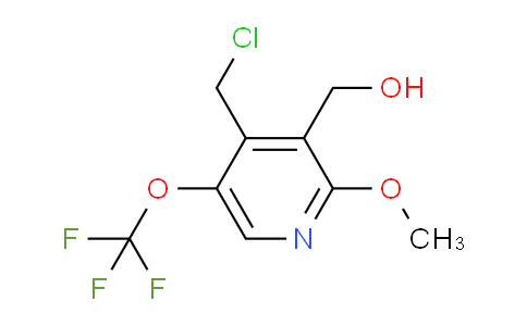 AM148861 | 1804754-42-4 | 4-(Chloromethyl)-2-methoxy-5-(trifluoromethoxy)pyridine-3-methanol