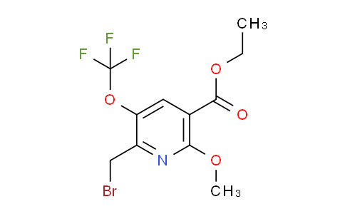 AM148866 | 1806762-26-4 | Ethyl 2-(bromomethyl)-6-methoxy-3-(trifluoromethoxy)pyridine-5-carboxylate