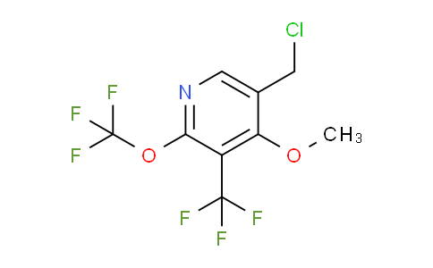 AM148877 | 1804638-72-9 | 5-(Chloromethyl)-4-methoxy-2-(trifluoromethoxy)-3-(trifluoromethyl)pyridine