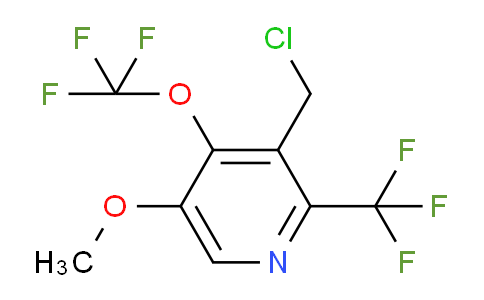 AM148878 | 1805995-47-4 | 3-(Chloromethyl)-5-methoxy-4-(trifluoromethoxy)-2-(trifluoromethyl)pyridine