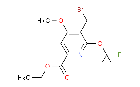 AM148880 | 1805918-03-9 | Ethyl 3-(bromomethyl)-4-methoxy-2-(trifluoromethoxy)pyridine-6-carboxylate