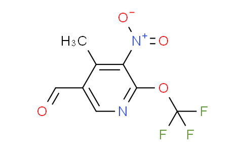 4-Methyl-3-nitro-2-(trifluoromethoxy)pyridine-5-carboxaldehyde