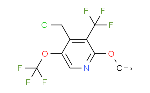 AM148884 | 1804471-67-7 | 4-(Chloromethyl)-2-methoxy-5-(trifluoromethoxy)-3-(trifluoromethyl)pyridine