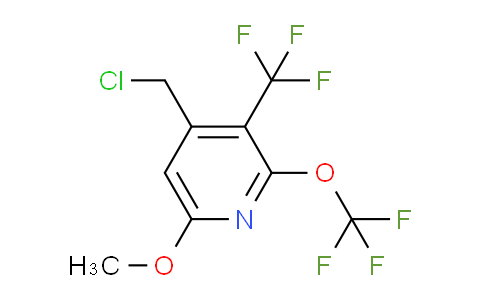 AM148886 | 1806753-92-3 | 4-(Chloromethyl)-6-methoxy-2-(trifluoromethoxy)-3-(trifluoromethyl)pyridine