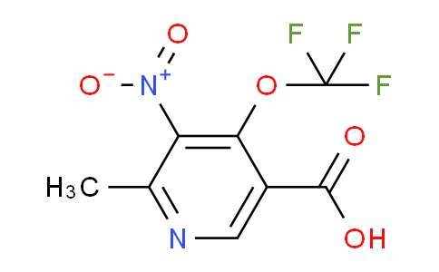 2-Methyl-3-nitro-4-(trifluoromethoxy)pyridine-5-carboxylic acid
