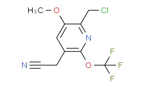 AM148899 | 1805996-08-0 | 2-(Chloromethyl)-3-methoxy-6-(trifluoromethoxy)pyridine-5-acetonitrile