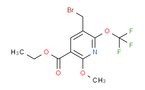 AM148904 | 1805069-75-3 | Ethyl 3-(bromomethyl)-6-methoxy-2-(trifluoromethoxy)pyridine-5-carboxylate