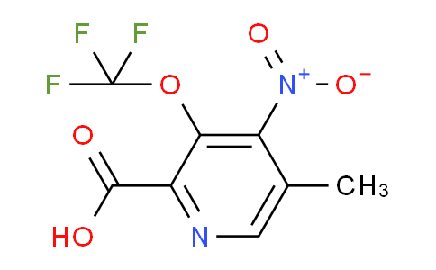 AM148910 | 1804891-80-2 | 5-Methyl-4-nitro-3-(trifluoromethoxy)pyridine-2-carboxylic acid