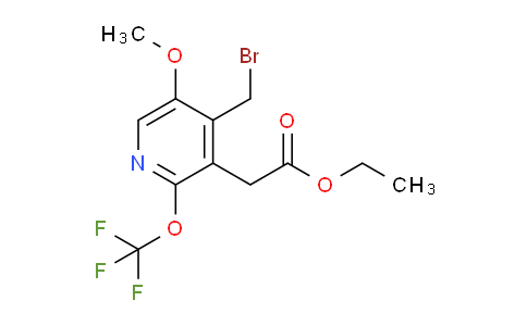 AM148911 | 1805152-41-3 | Ethyl 4-(bromomethyl)-5-methoxy-2-(trifluoromethoxy)pyridine-3-acetate