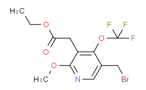 AM148912 | 1805071-00-4 | Ethyl 5-(bromomethyl)-2-methoxy-4-(trifluoromethoxy)pyridine-3-acetate