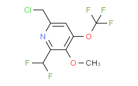 AM148931 | 1804470-57-2 | 6-(Chloromethyl)-2-(difluoromethyl)-3-methoxy-4-(trifluoromethoxy)pyridine