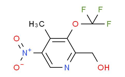 4-Methyl-5-nitro-3-(trifluoromethoxy)pyridine-2-methanol