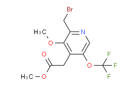 AM148943 | 1805070-38-5 | Methyl 2-(bromomethyl)-3-methoxy-5-(trifluoromethoxy)pyridine-4-acetate