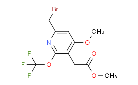 AM148955 | 1805918-28-8 | Methyl 6-(bromomethyl)-4-methoxy-2-(trifluoromethoxy)pyridine-3-acetate