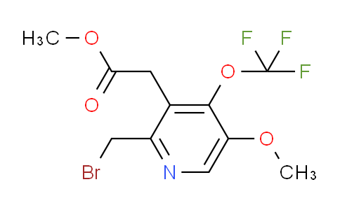 AM148958 | 1804469-61-1 | Methyl 2-(bromomethyl)-5-methoxy-4-(trifluoromethoxy)pyridine-3-acetate