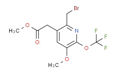 AM148961 | 1804752-17-7 | Methyl 2-(bromomethyl)-5-methoxy-6-(trifluoromethoxy)pyridine-3-acetate