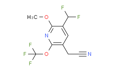 AM148962 | 1806175-24-5 | 3-(Difluoromethyl)-2-methoxy-6-(trifluoromethoxy)pyridine-5-acetonitrile