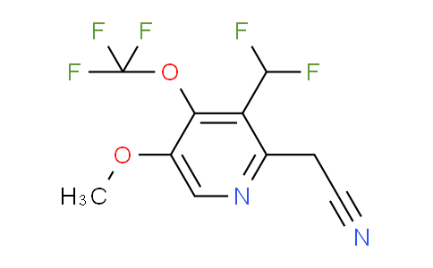 AM148967 | 1806746-72-4 | 3-(Difluoromethyl)-5-methoxy-4-(trifluoromethoxy)pyridine-2-acetonitrile