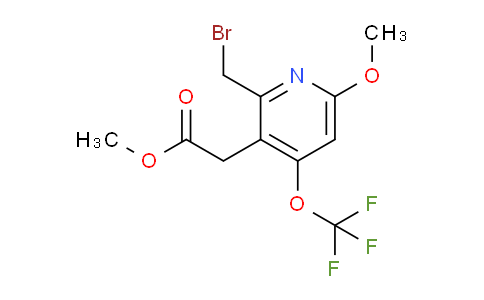 AM148971 | 1805216-62-9 | Methyl 2-(bromomethyl)-6-methoxy-4-(trifluoromethoxy)pyridine-3-acetate