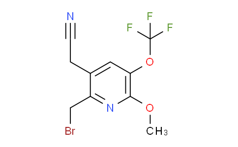 AM148976 | 1805214-64-5 | 2-(Bromomethyl)-6-methoxy-5-(trifluoromethoxy)pyridine-3-acetonitrile