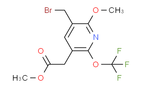 AM148979 | 1806183-33-4 | Methyl 3-(bromomethyl)-2-methoxy-6-(trifluoromethoxy)pyridine-5-acetate