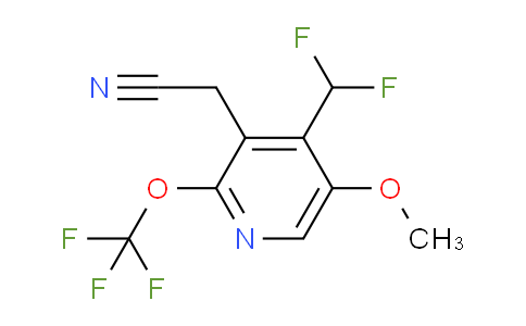 AM148980 | 1806774-58-2 | 4-(Difluoromethyl)-5-methoxy-2-(trifluoromethoxy)pyridine-3-acetonitrile