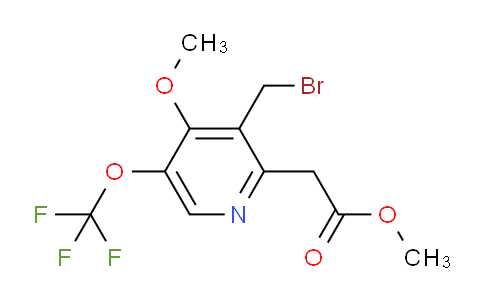 AM148982 | 1806758-51-9 | Methyl 3-(bromomethyl)-4-methoxy-5-(trifluoromethoxy)pyridine-2-acetate