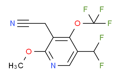 AM148983 | 1805098-74-1 | 5-(Difluoromethyl)-2-methoxy-4-(trifluoromethoxy)pyridine-3-acetonitrile