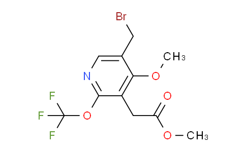 AM148984 | 1806183-50-5 | Methyl 5-(bromomethyl)-4-methoxy-2-(trifluoromethoxy)pyridine-3-acetate