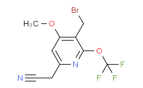 AM148985 | 1806185-22-7 | 3-(Bromomethyl)-4-methoxy-2-(trifluoromethoxy)pyridine-6-acetonitrile