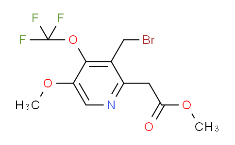 AM148986 | 1804469-78-0 | Methyl 3-(bromomethyl)-5-methoxy-4-(trifluoromethoxy)pyridine-2-acetate