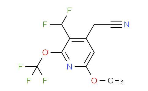 AM148988 | 1806774-61-7 | 3-(Difluoromethyl)-6-methoxy-2-(trifluoromethoxy)pyridine-4-acetonitrile