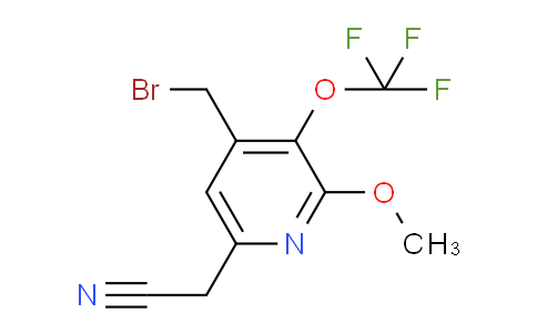 AM148990 | 1806151-76-7 | 4-(Bromomethyl)-2-methoxy-3-(trifluoromethoxy)pyridine-6-acetonitrile