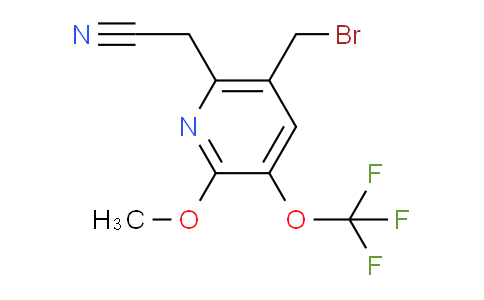 AM148996 | 1804356-76-0 | 5-(Bromomethyl)-2-methoxy-3-(trifluoromethoxy)pyridine-6-acetonitrile