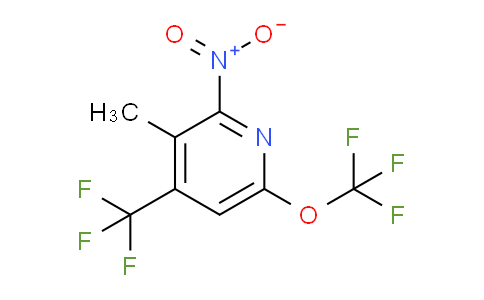 3-Methyl-2-nitro-6-(trifluoromethoxy)-4-(trifluoromethyl)pyridine