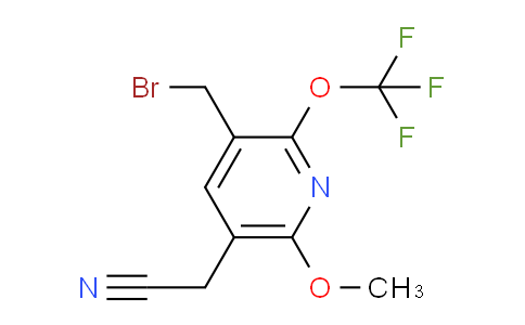 AM148999 | 1805148-41-7 | 3-(Bromomethyl)-6-methoxy-2-(trifluoromethoxy)pyridine-5-acetonitrile