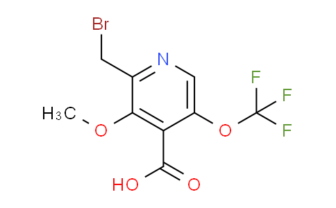 2-(Bromomethyl)-3-methoxy-5-(trifluoromethoxy)pyridine-4-carboxylic acid